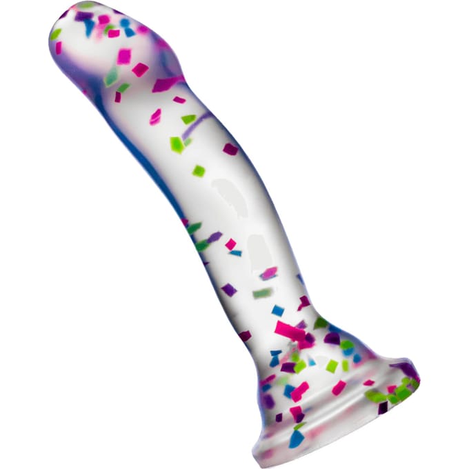 Blush Neo elite glow-in-dark Hanky Panky Dildo - Multicolor - 19 cm