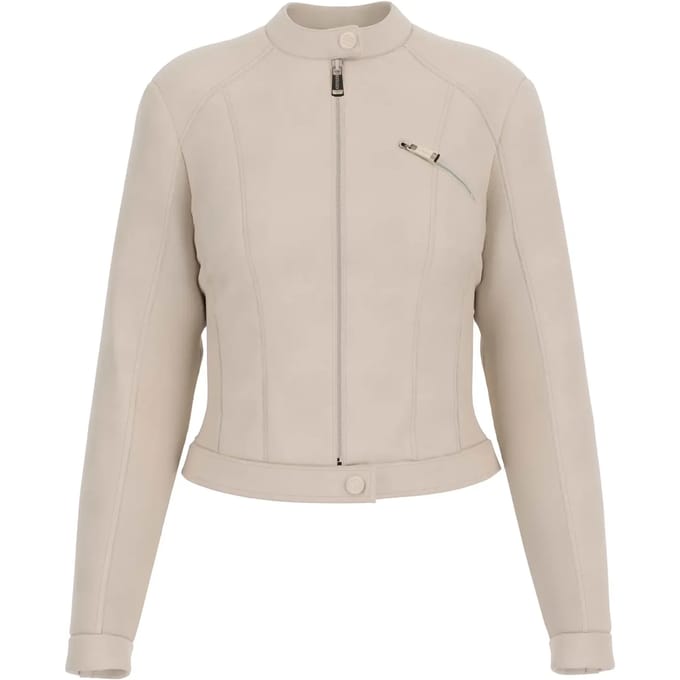 Leren jas voor vrouwen Guess New Fiammetta