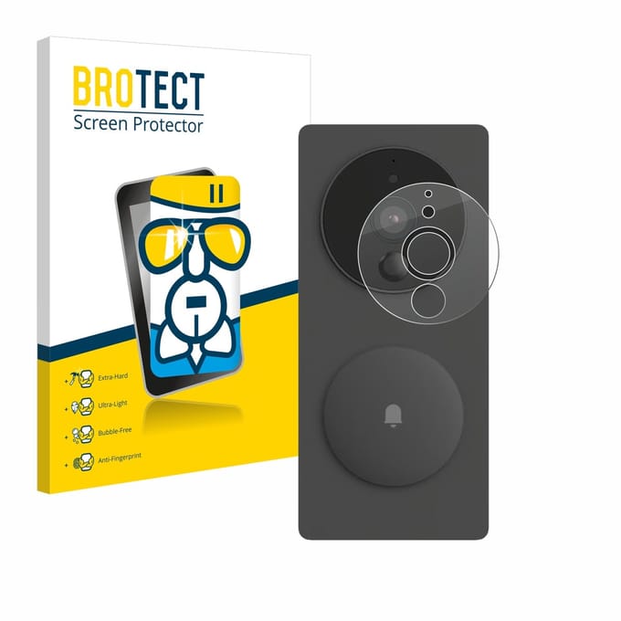 Screenprotector voor Aqara SVD-KIT1 (Slimme videodeurbel G4) Beschermglas transparant