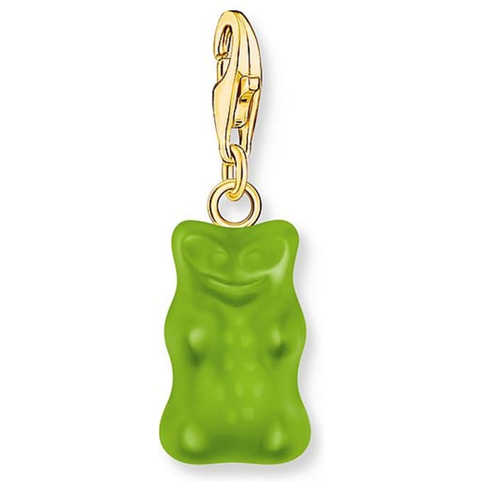 Thomas Sabo - 2192-413-6 - Bedel - 925 zilver - Dames - Goldbär groen