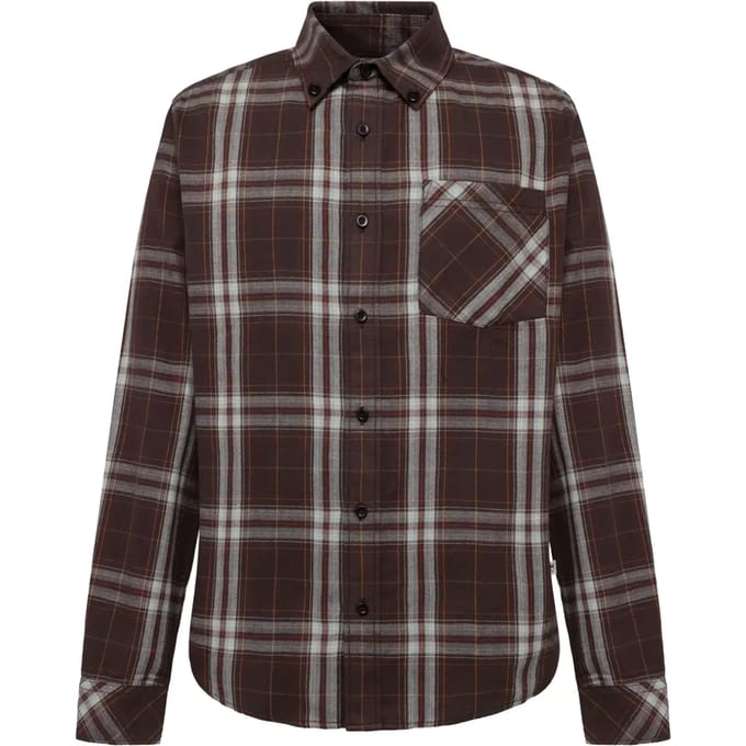 Flanellen shirt KnowledgeCotton Apparel Dune