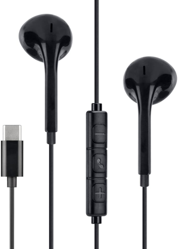 Mobilize In-ear Stereo Headset with Remote USB-C Black