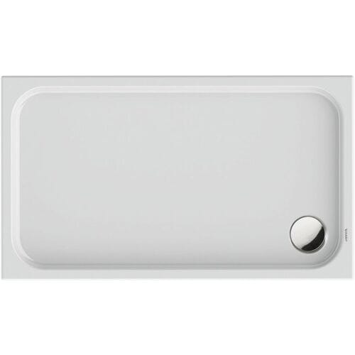 Duravit D-Code rectangular shower tray 130 x 75 cm with anti-slip
