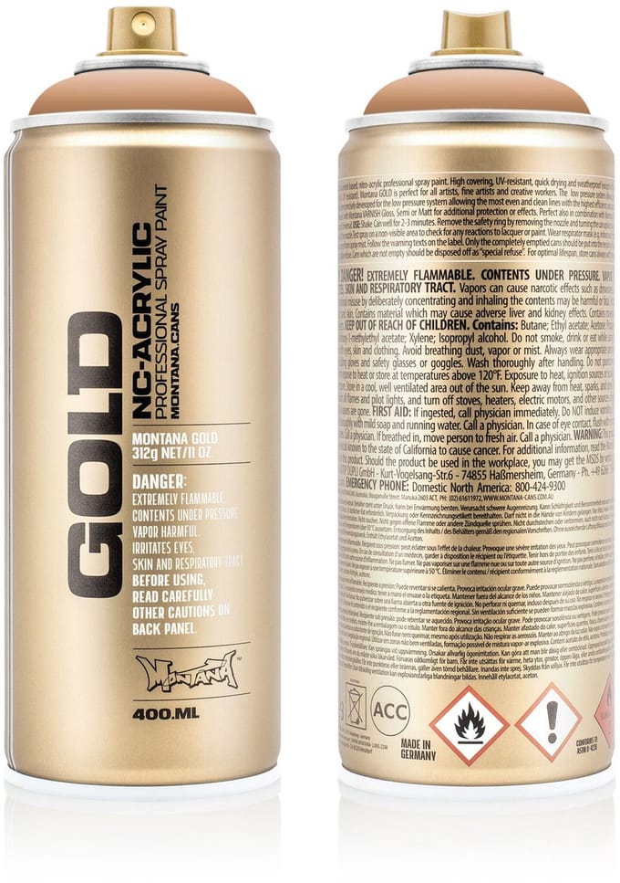 Montana GOLD G1440 Toffee spuitbus 400ml