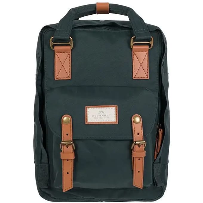 Doughnut laptoprugzak / Rugtas / Schooltas - 14 inch - Macaroon 14 - Slate Green