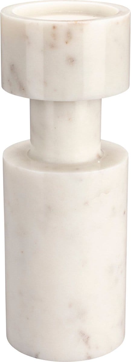 Dutchbone Paros Kandelaar Marble Wit