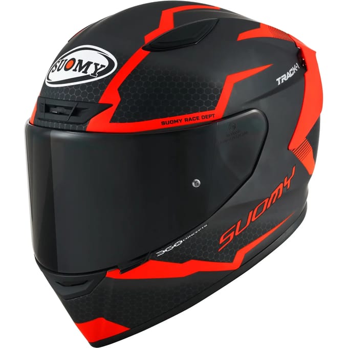 Volgelaatshelm Suomy Track-1