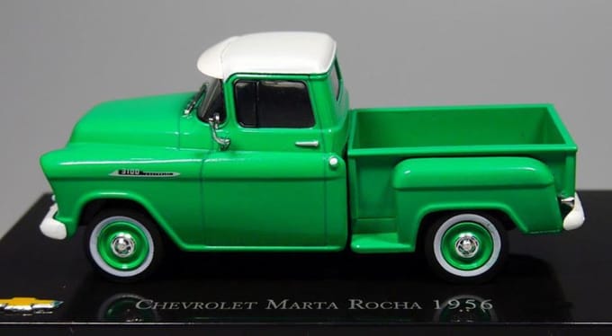 Chevrolet Marta Rocha 1956 1/43 Atlas - Modelauto - Schaalmodel - Miniatuurauto