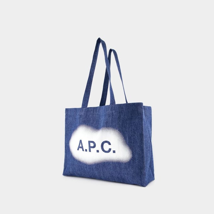 Diane draagtas - A.P.C - Katoen - Blauw