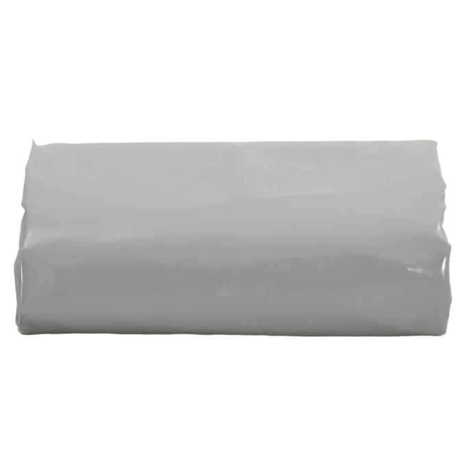 vidaXL - Zeil - 650g - / - m² - Grijs - 1,5 - x - 20 - m - Canvas - met - PVC-coating