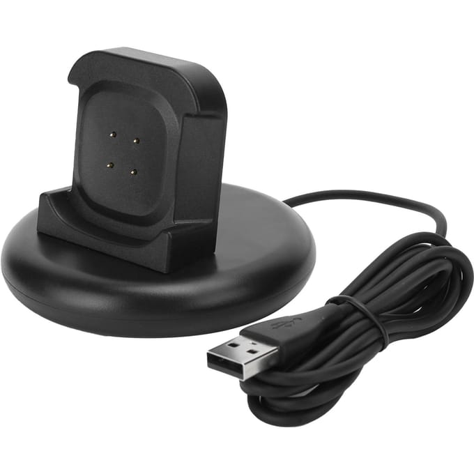 Mini station de charge pour montre connectée Fitbit Versa3Sense, station de charge portable gray