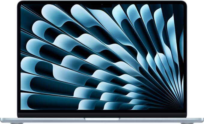 Apple MacBook Air 13 inch M5 (10 core CPU/10 core GPU) 24GB/1TB Blauw QWERTY