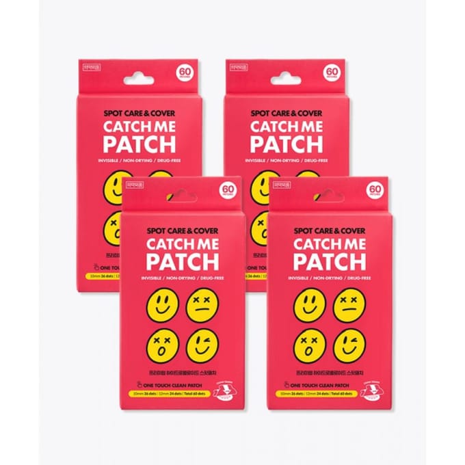 Catch Me Patch Probleemzone Acne Pleister 60 Vel X 4 Stuks 240 Vel none red
