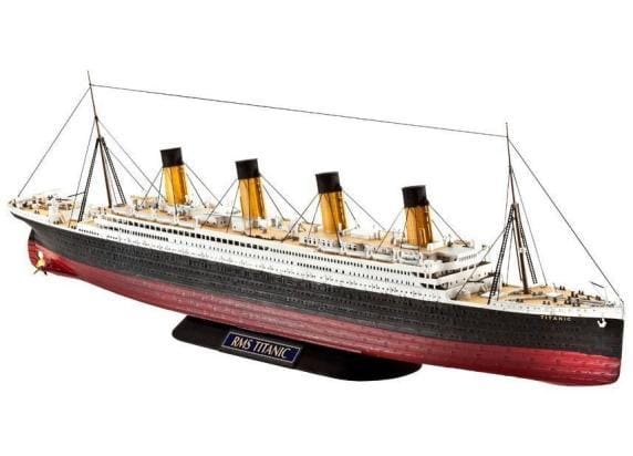 Revell Modelbouwpakket Schepen - 05210 R.M.S. Titanic Plastic - 1:700 - Modelbouw