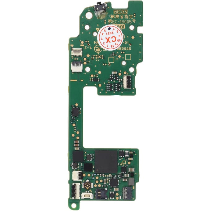 Circuitmodule Handvat Moederbord Gamepad Vervanging Rechts Moederbord Moederbord voor Switch blue