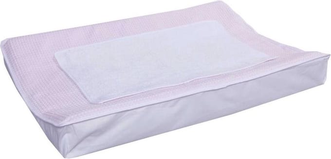 BINK Bedding Waskussenhoes Wafel (Pique) roze