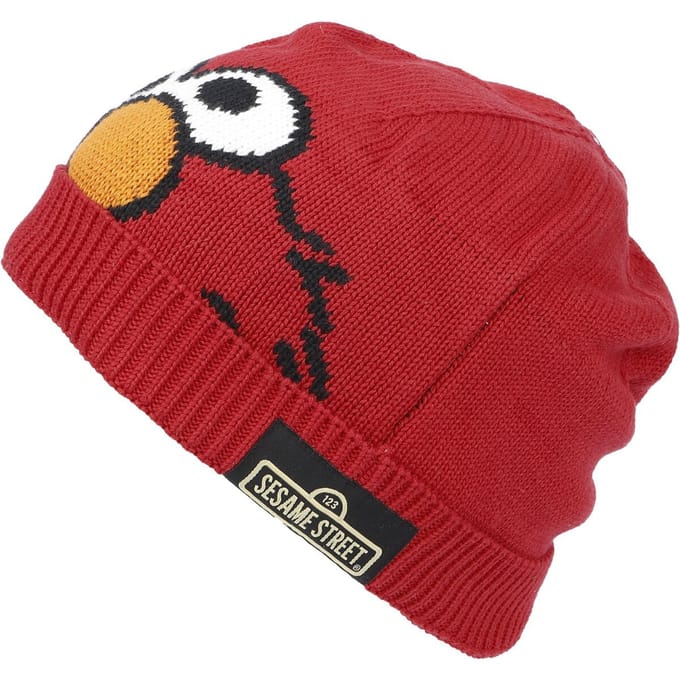 Sesame Street Elmo Unisex Beanie - rood - Standard