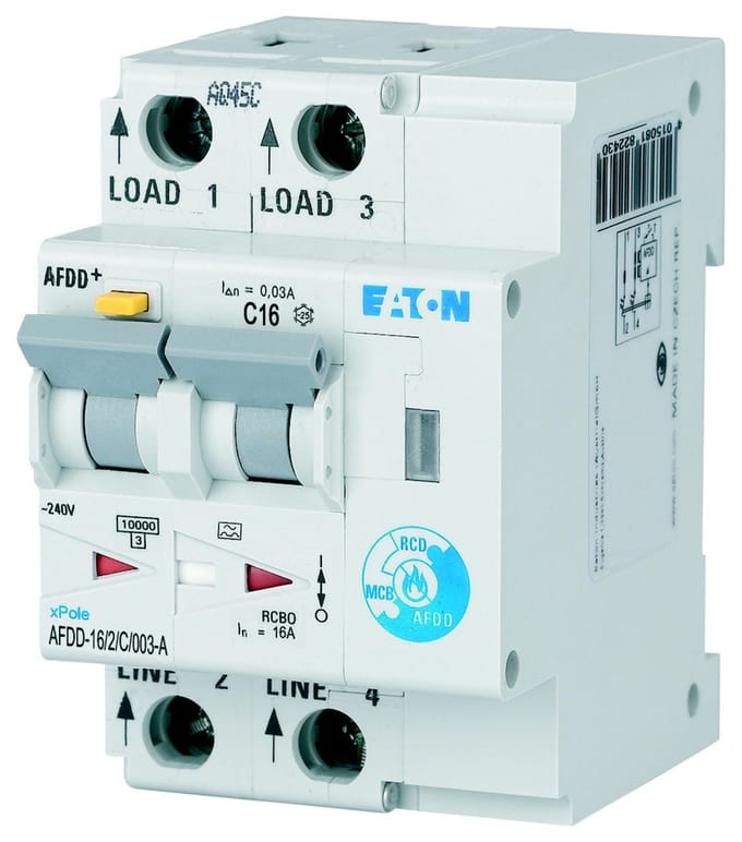 Eaton 187210 Brandbeveiligingsschakelaar 2-polig 16 A 0.03 A 230 V/AC 1 stuk(s)