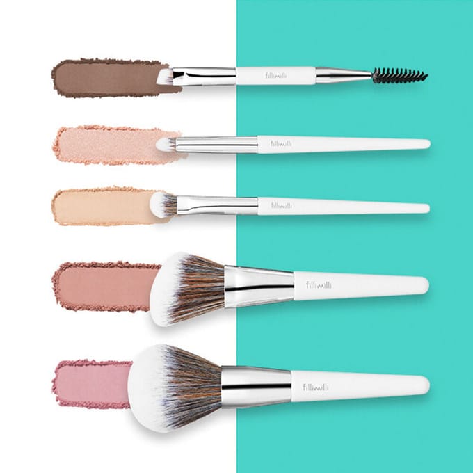 [Fillimilli] Mini make-up kwastenset 5P