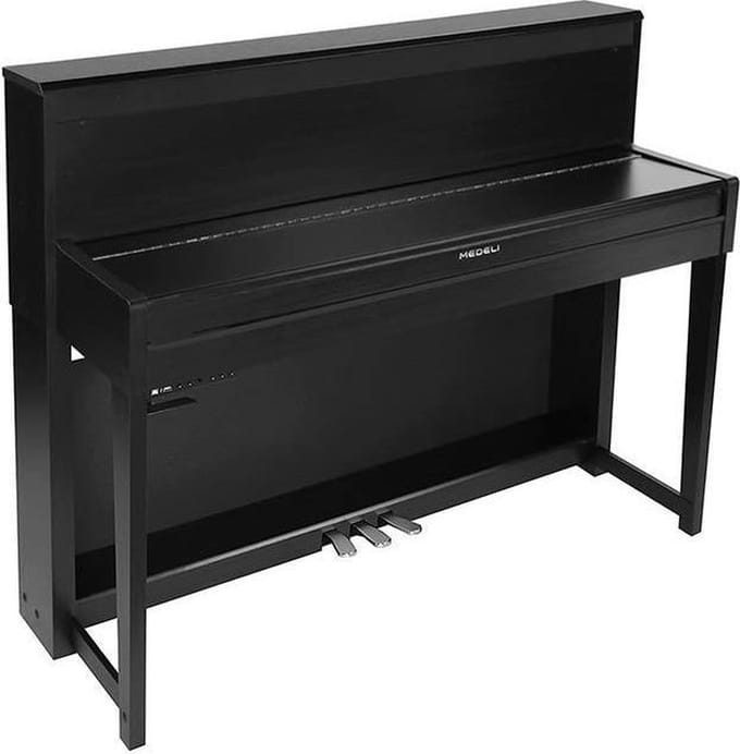 Medeli DP650K BK - Piano - Mat zwart - 90 songs - Digitaal