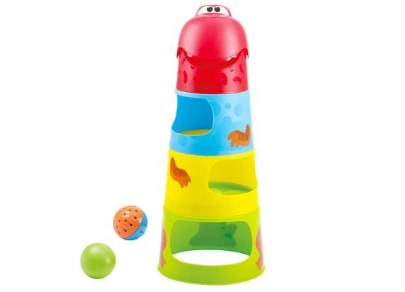 Playgo Dino stapel- en roltoren Interactief speelgoed
