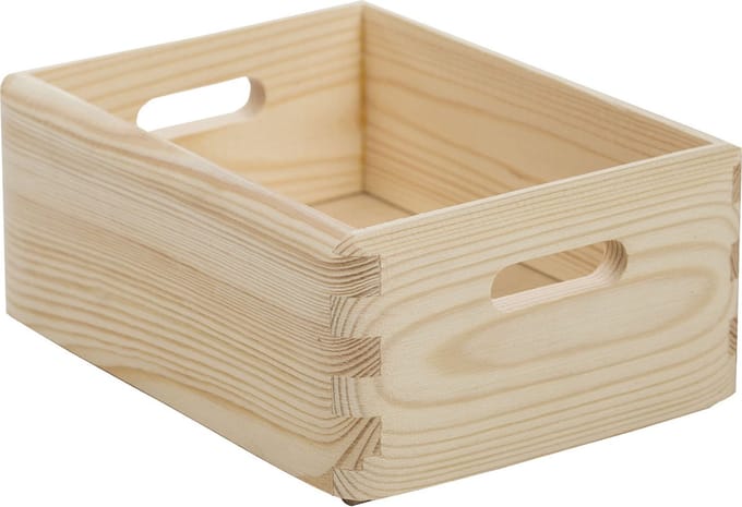 Opbergdoos Massief Grenenhouten 20x15x9