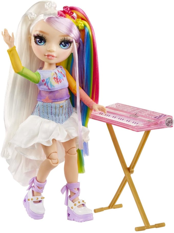Rainbow High Junior Rock Band Amaya Raine Speelpoppen