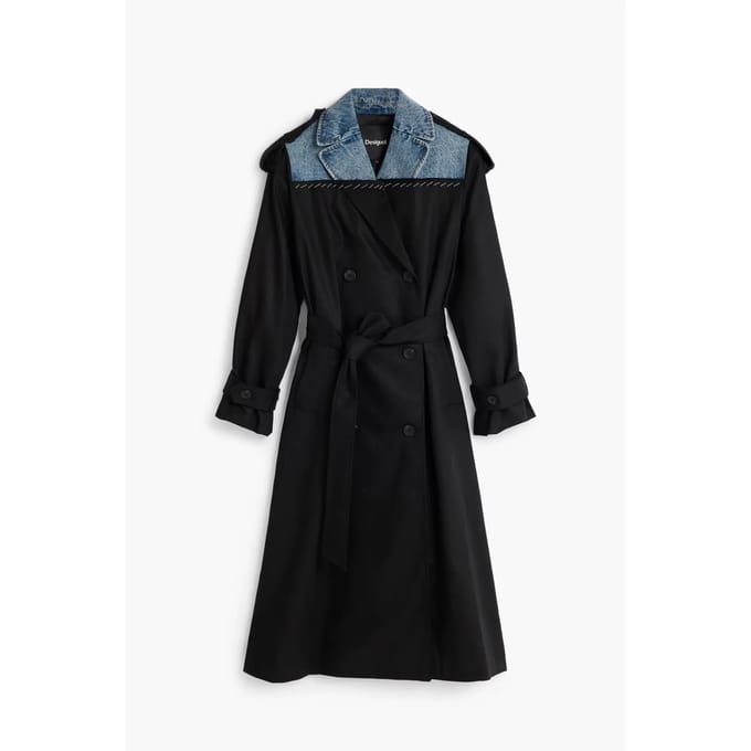 Damesparka Desigual Hybridtrench