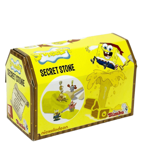 Nickelodeon Simba SpongeBob SquarePants Secret Stone Opgravingsset