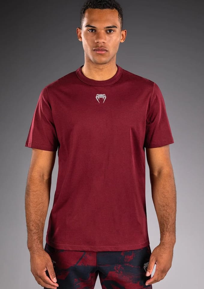 UFC Zenith x Venum Fight Week T-Shirt Katoen Bordeaux Rood - M