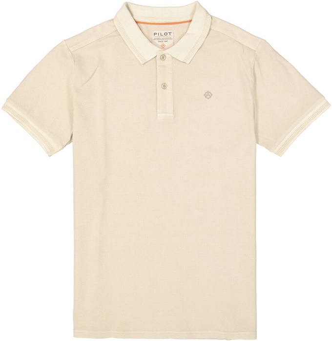 Pilot Heren Polo Bruin - Maat XXL