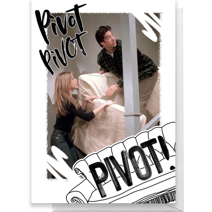 Friends PIVOT! Greetings Card - Standard Card