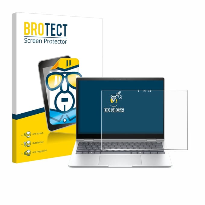 BROTECT - Screenprotector voor HP EliteBook 8 Flip G1i 13" - Folie Beschermfolie transparant 2 Stuks