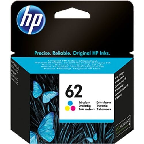 HP 62 - Inktcartridge - Origineel - Kleur
