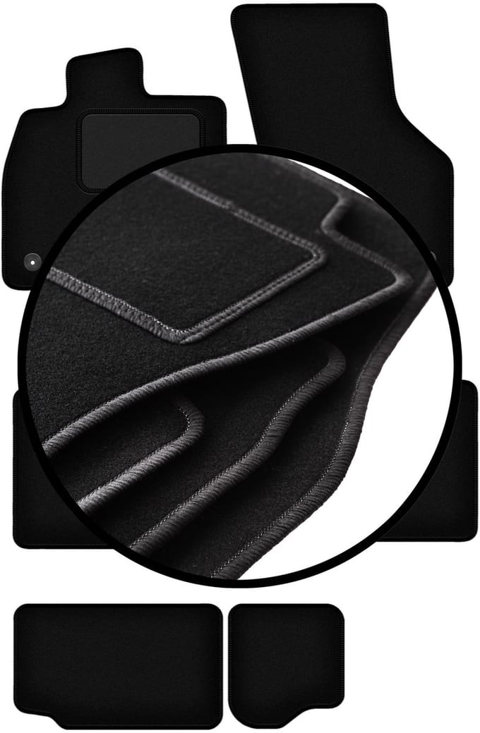 Set veloursmatten voor: Seat Tarraco 7-zits (2018-)