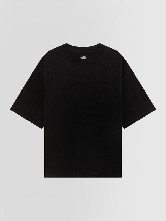 t-shirt man zwart