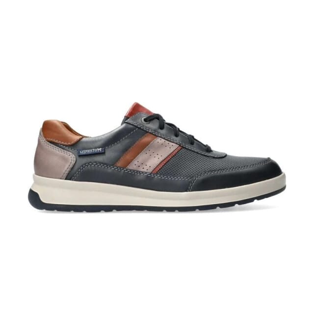 Mephisto Luke - heren veterschoen - Blauw - maat 44.5 (EU) 10 (UK)