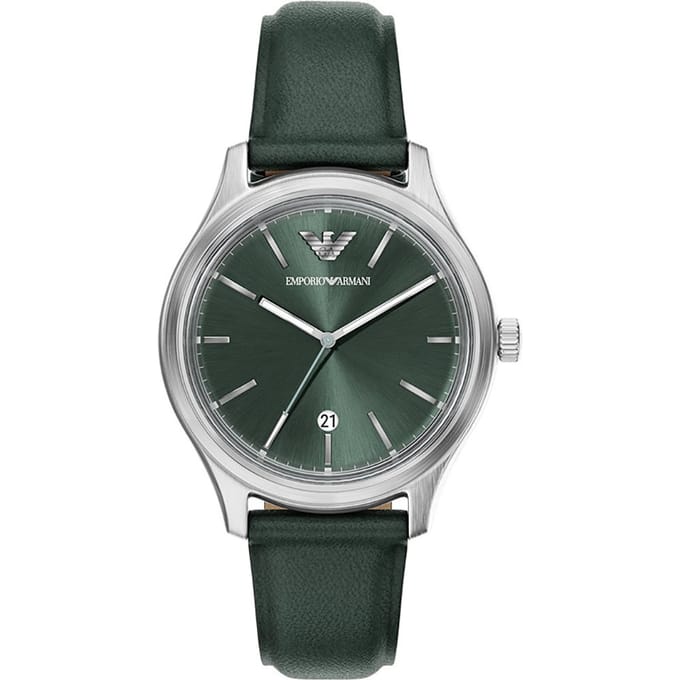 Emporio Armani AR11749 Mannen Horloge 41 mm - Groen