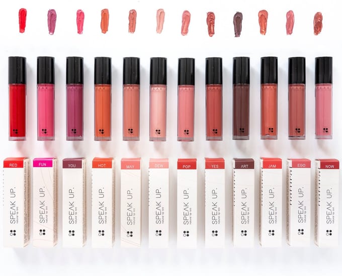 RainPharma Speak Up - Hot - Oranje - Liptint - Lippenstift - Gloss - Vegan