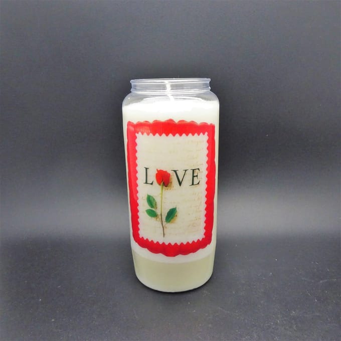 Noveenkaars Spreuk 005 - 6 dagen brander (5 stuks)