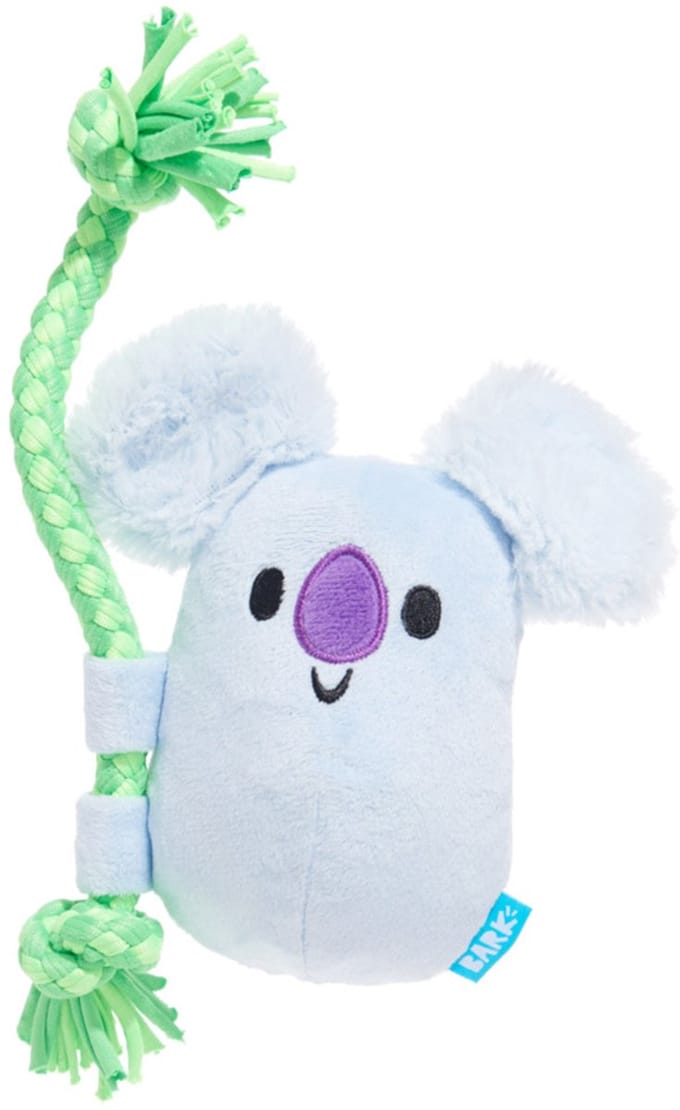 Bark koa koala koala met flostouw grijs / groen 28x16x8 cm