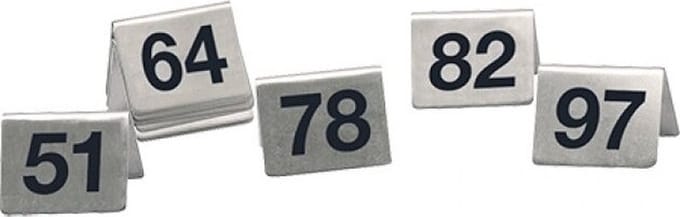 Tafelnummer Set (51T/M100) 705055