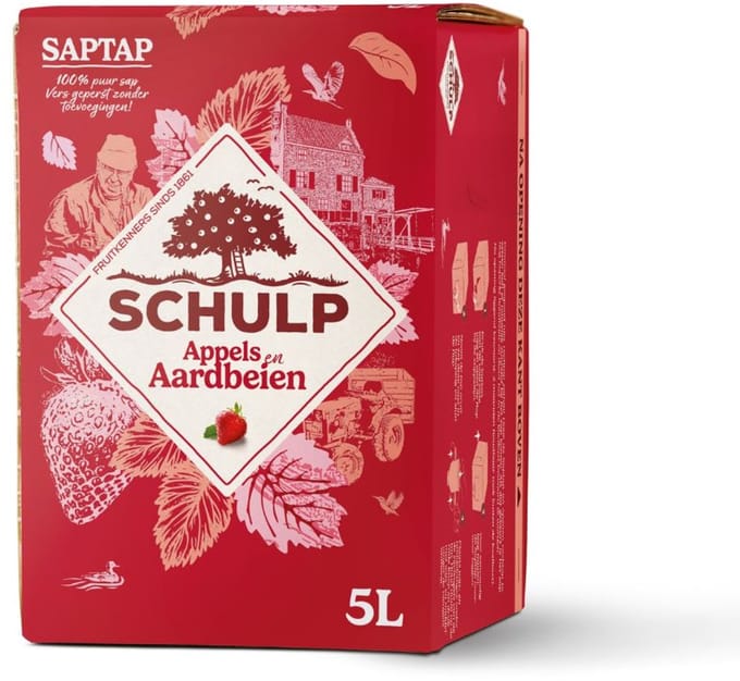 Schulp Appel-aardbei saptap (5000ml)