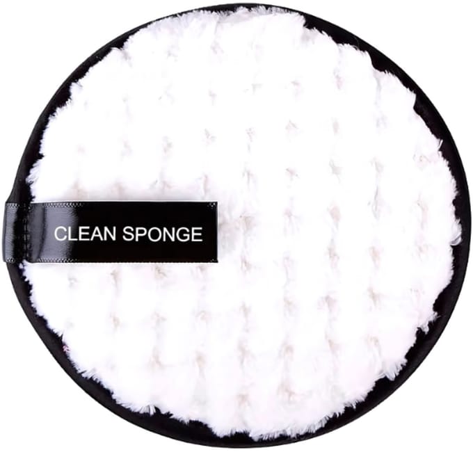 INTER-ESQUE Herbruikbare Wattenschijfjes - Wasbare Wattenschijfjes - Make Up Pads - Zwart/Wit