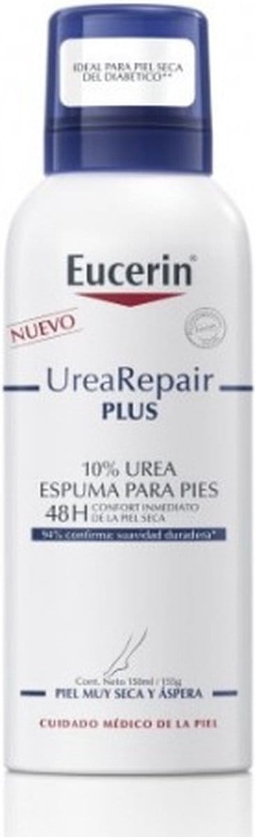 Eucerin Urearepair Plus 10% Espuma Pies 150 Ml