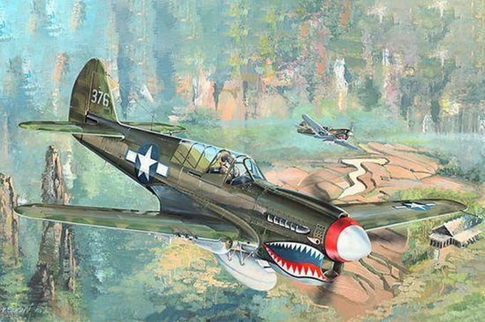Trumpeter 02212 P-40N War Hawk Bouwpakket Schaal 1:32