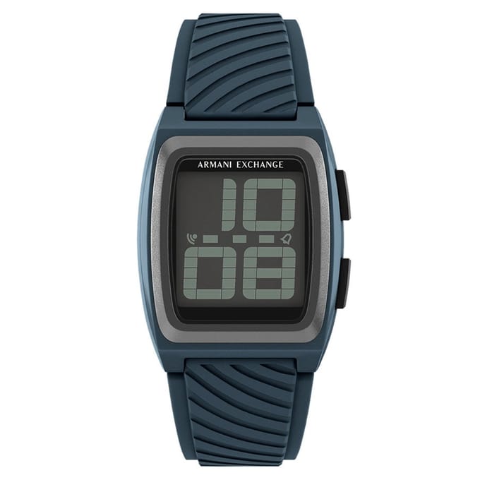 Armani Exchange AX2970 Mannen Horloge 42 mm - Blauw
