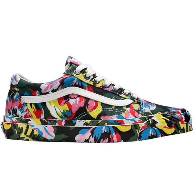Vans Old Skool KENZO Floral Vert 35 black