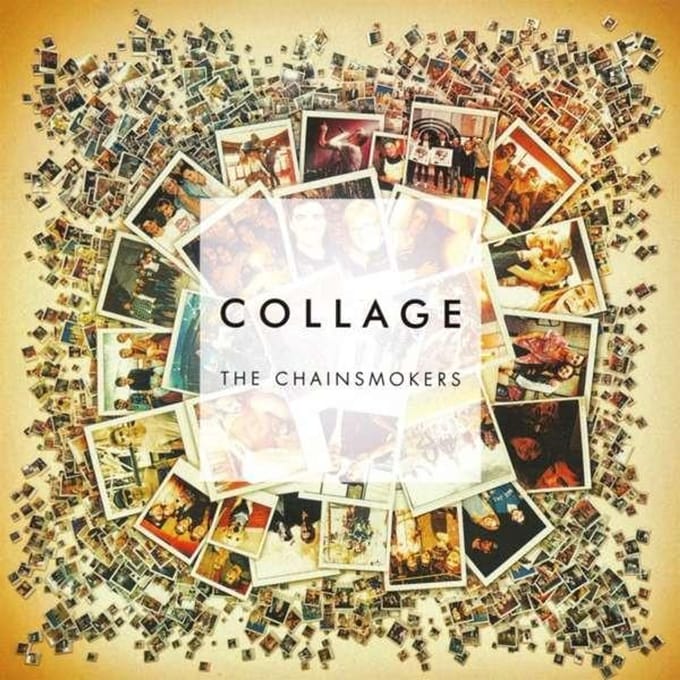 CD CHAINSMOKERS - Collage EP  88985390572 Disruptor Recor 2017 Europa Dance & Electronica Gebruikt white