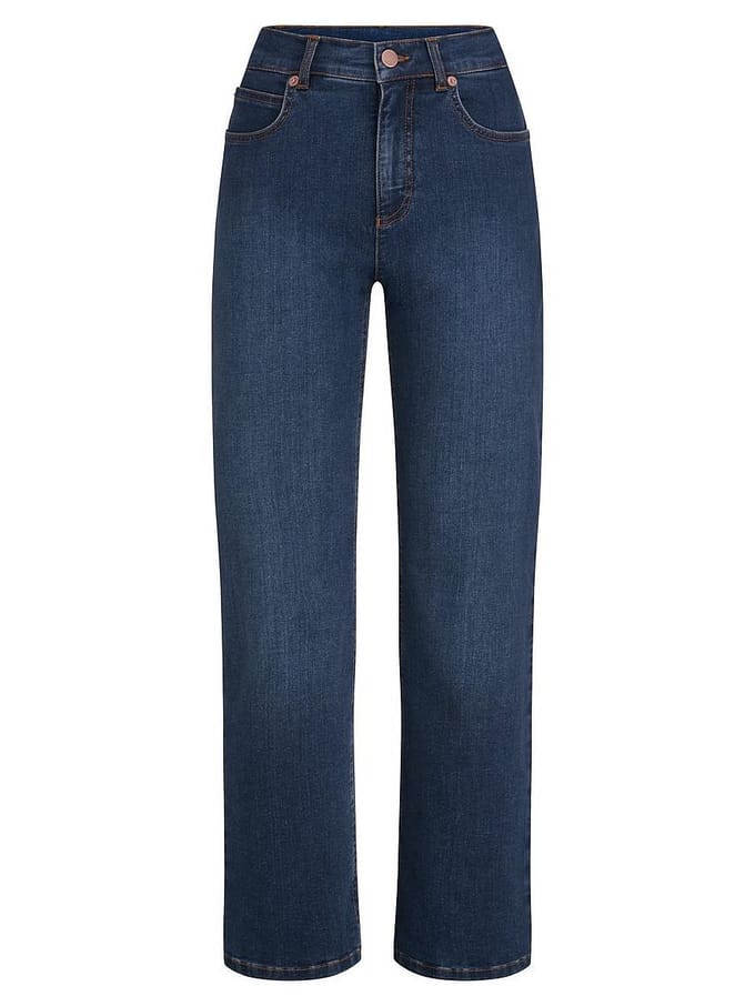 Comfort Fit-7/8-jeans Van Peter Hahn denim
